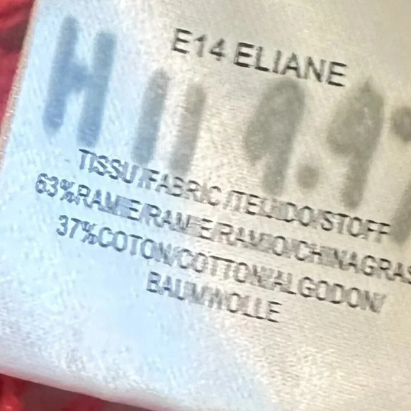 Maje Open Weave Woven Sweater Burnt Orange Pullover Cotton Size 1 Small Women's - Picture 13 of 13